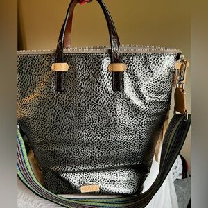 Consuela Tommy sling Tote Bag with Textured Finish